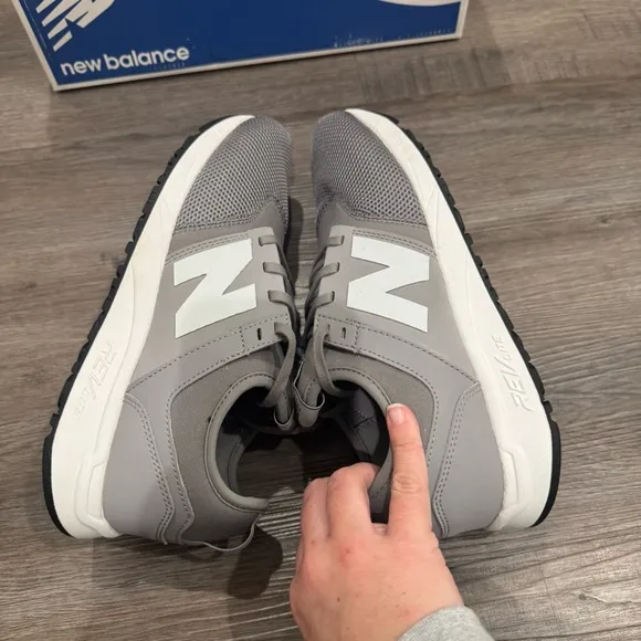 New Balance 247 Grey Low Top Sneakers MRL 247