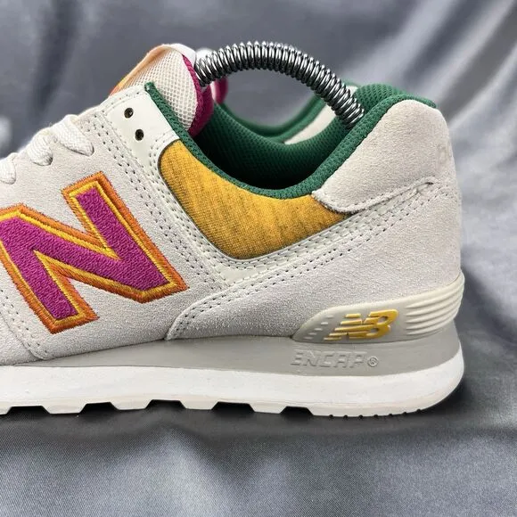 New Balance 574 Sneakers Men's 9D / Women's 10.5D Pink Cream ML574TS Casual Shoe