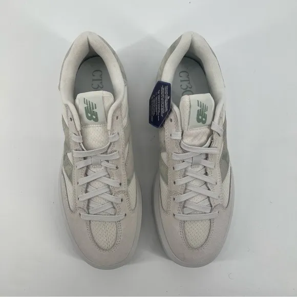 New Balance CT302 White Green Calssic Tie Dye Suede Upper Lace Up Sneakers 11