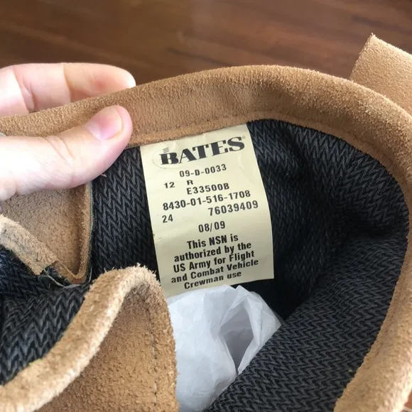 NEW! BATES GORE-TEX army combat boots!