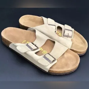 NEW Birkenstock Tan Open Toe Slip-On Slide Sandals Men Size 11. 44 . 285