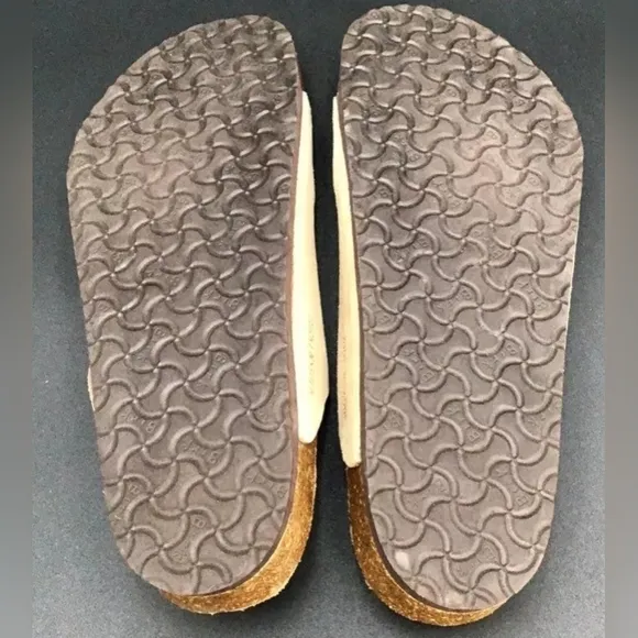 NEW Birkenstock Tan Open Toe Slip-On Slide Sandals Men Size 11. 44 . 285
