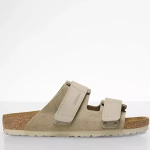 NEW Birkenstock UJI sandals Nubuck Suede Leather  41 / 10