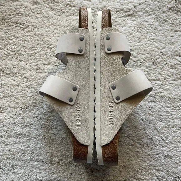 NEW Birkenstock UJI sandals Nubuck Suede Leather  41 / 10