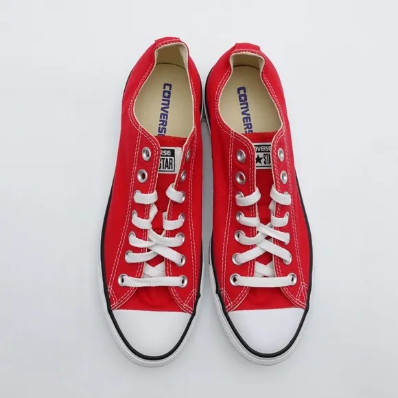 NEW Converse Chuck Taylor Low Top Sneakers W9696 Red