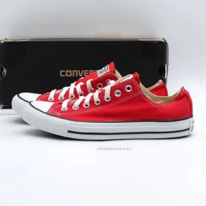 NEW Converse Chuck Taylor Low Top Sneakers W9696 Red