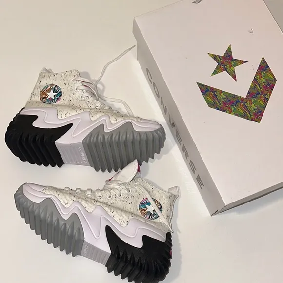 NEW CONVERSE MENS PLATFORM SNEAKERS
