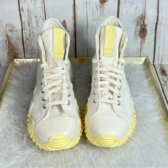 New Converse Run Star Motion Trance Form High Top Egret Platform Sneakers