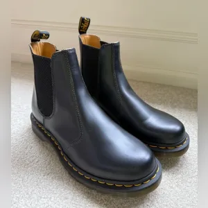 NEW Doc Marten Chelsea boots 2976 yellow stitch