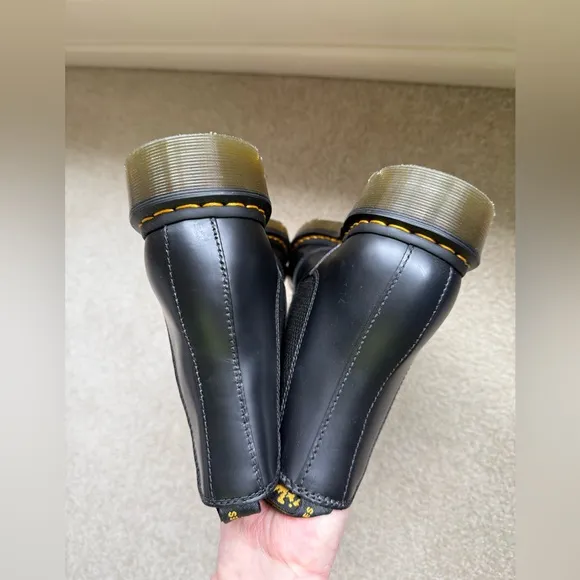 NEW Doc Marten Chelsea boots 2976 yellow stitch