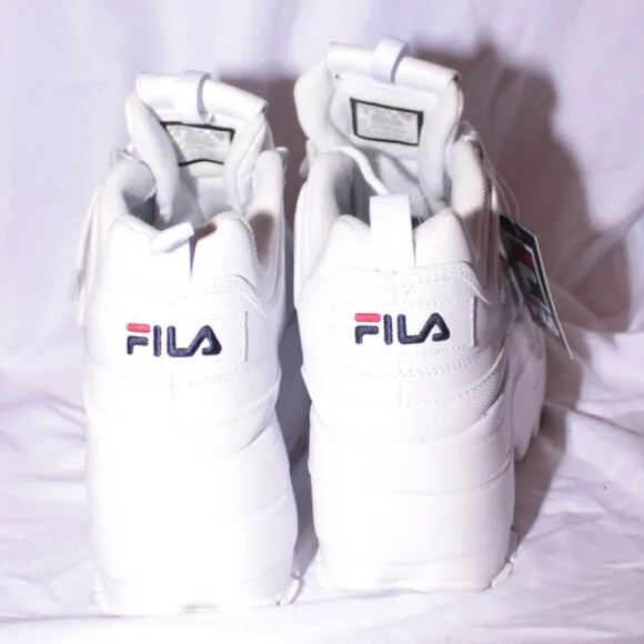 NEW Fila Disruptor II Platform Wedge Sneakers Size 10