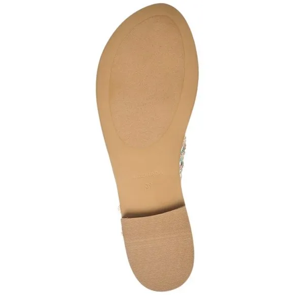 NEW Free People Sandals  GENUINE Leather Mirror Lace Up Flats 297R0