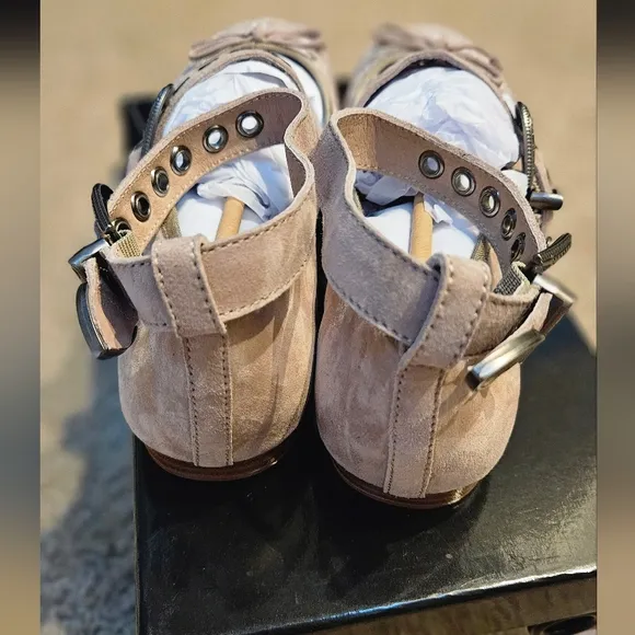 NEW Free People x Jeffrey Campbell x Understated Leather Ballet Flats US 10