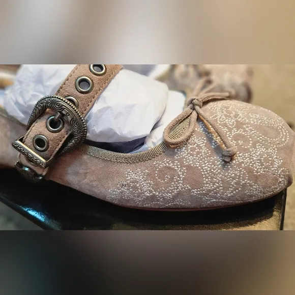 NEW Free People x Jeffrey Campbell x Understated Leather Ballet Flats US 10