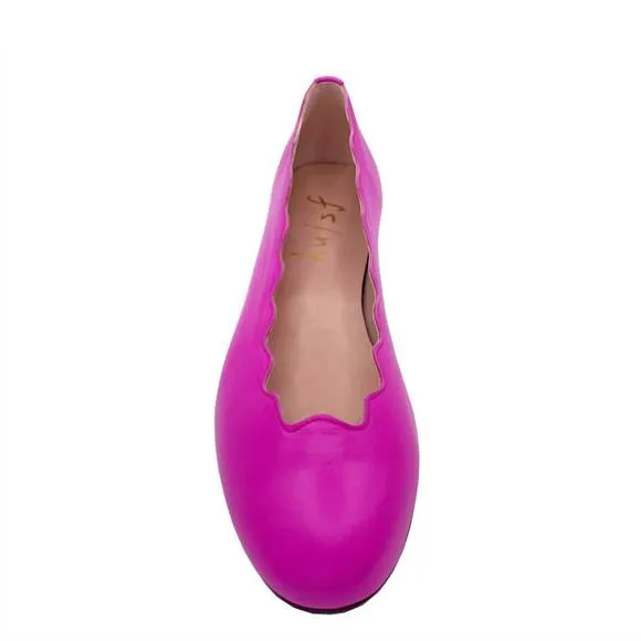 NEW FRENCH SOLE women's jigsaw flats in hot pink