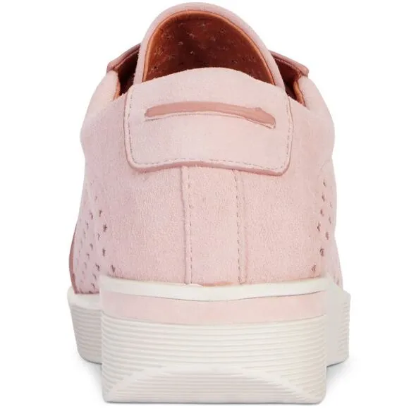 NEW Gentle Souls Kenneth Cole Haddie Perforated Sneakers Platform Pink Size 9.5