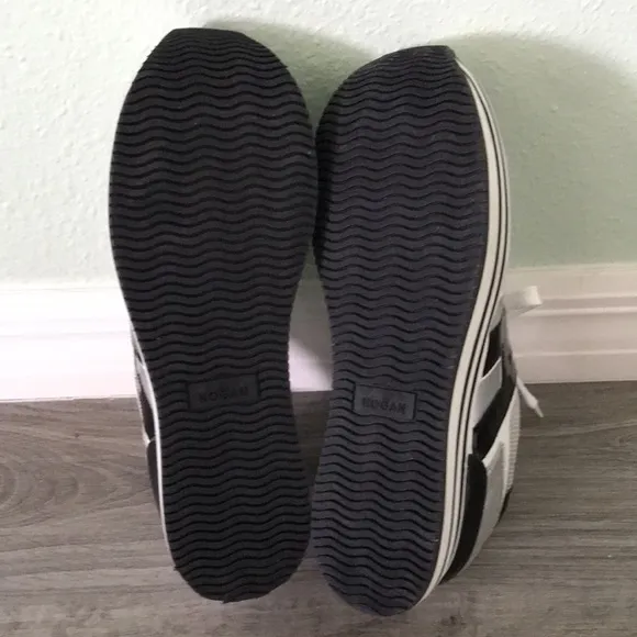 NEW - HOGAN Woman Midi Platform sneakers In Silver | 39