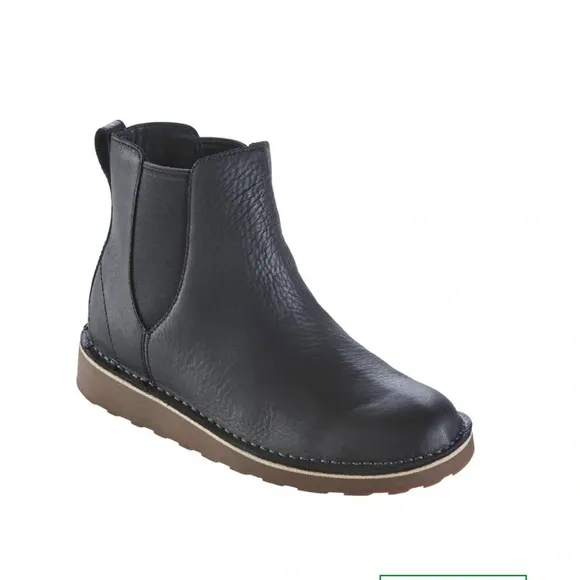 New L.L.Bean Women's Stonington Chelsea Boots, Leather Dark Cocoa Size: 8