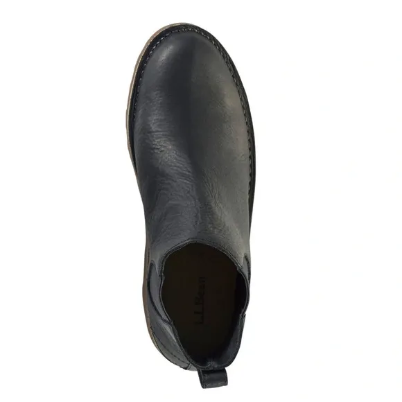 New L.L.Bean Women's Stonington Chelsea Boots, Leather Dark Cocoa Size: 8