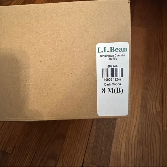 New L.L.Bean Women's Stonington Chelsea Boots, Leather Dark Cocoa Size: 8