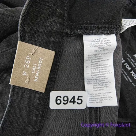NEW Madewell Petite Cali Demi-Boot Jeans in‎ Bellspring Wash, 26P