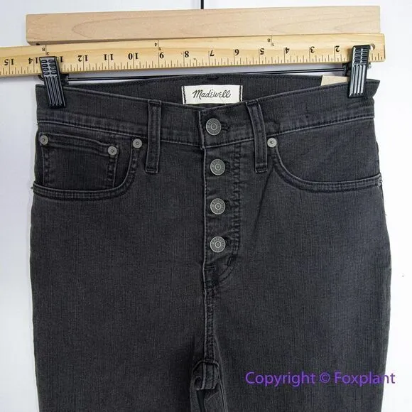 NEW Madewell Petite Cali Demi-Boot Jeans in‎ Bellspring Wash, 26P