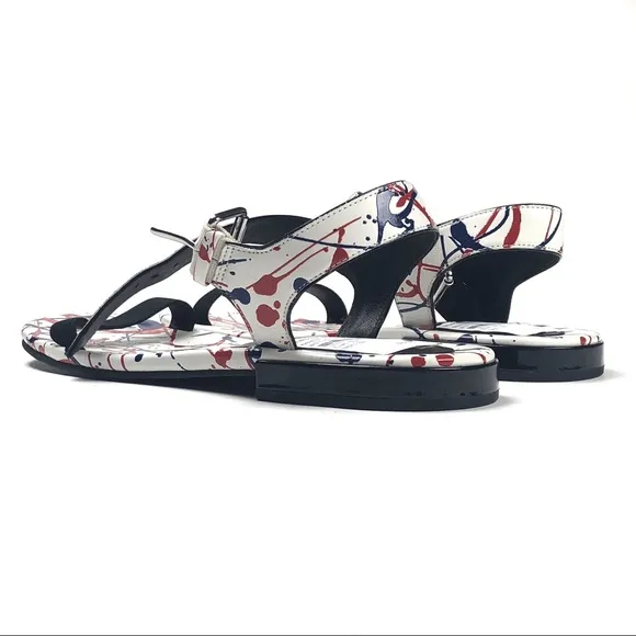 NEW Marc Jacobs Elizabeth Flat Sandals Size 7