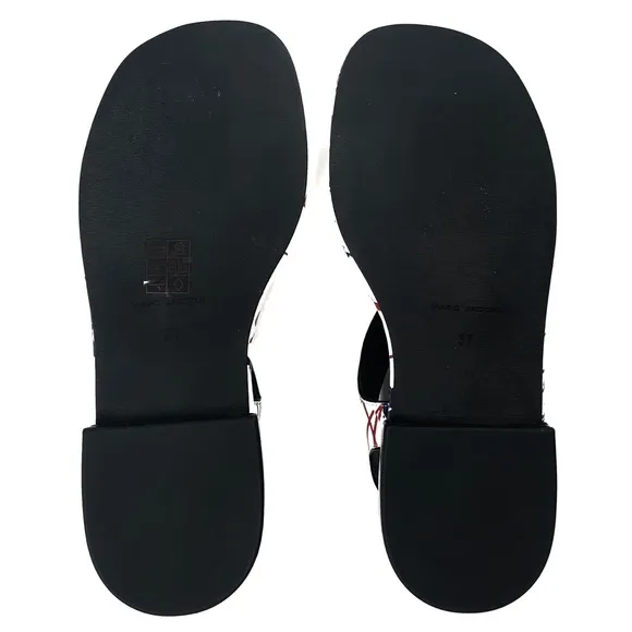 NEW Marc Jacobs Elizabeth Flat Sandals Size 7