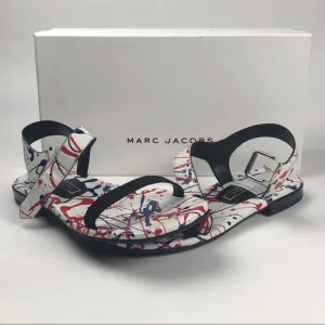 NEW Marc Jacobs Elizabeth Flat Sandals Size 7