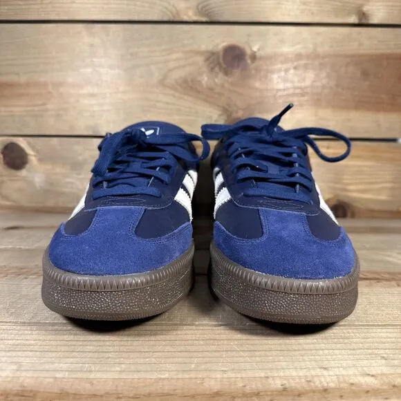 NEW Mens Size 11.5 Adidas Samba XLG “Dark Blue Gum” Low Top Sneakers IE9179 RARE