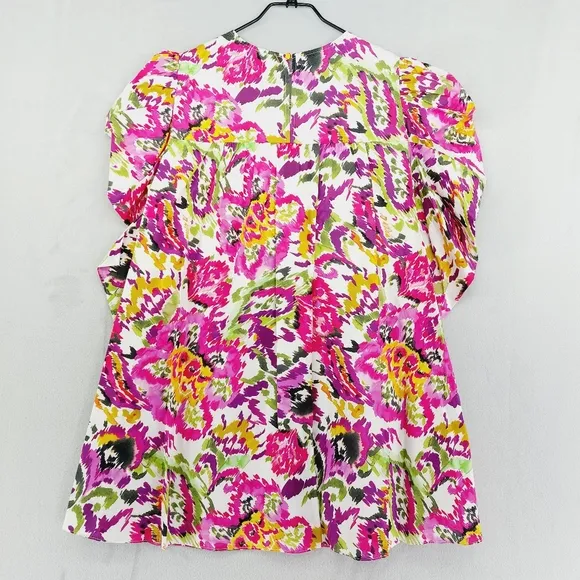 NEW Misa Emilia Pink Floral Summer Barbie Mini Dress P3188