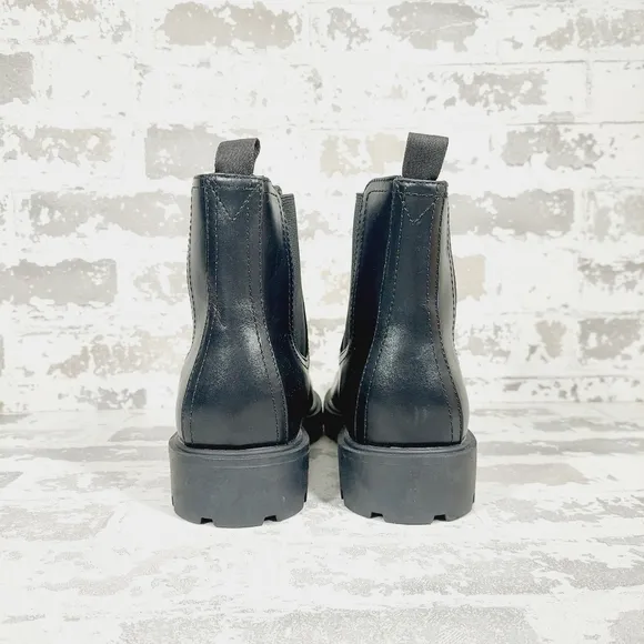 New Nine West Womens Yeeps Leather Chelsea Boots F999