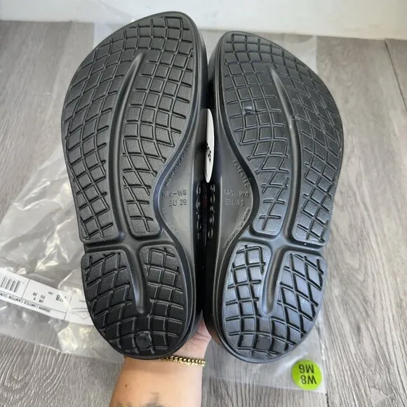 NEW Oofos OOAHH Limited Edition Canyon Sunlight Women 8 Slip On Sandals Comfort