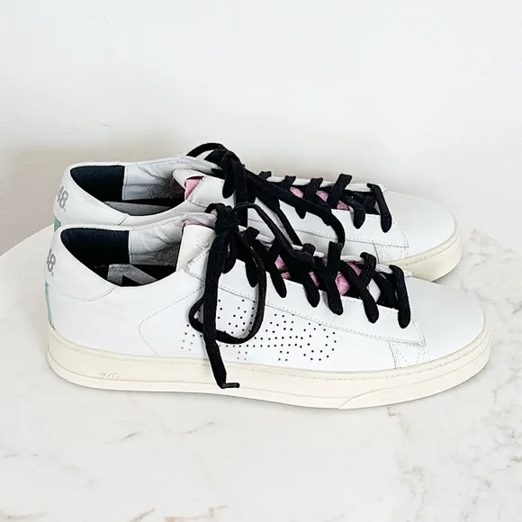 NEW P448 F22 Jack Low Top Sneaker In Crocco Size 40 EU 9.5-10 US