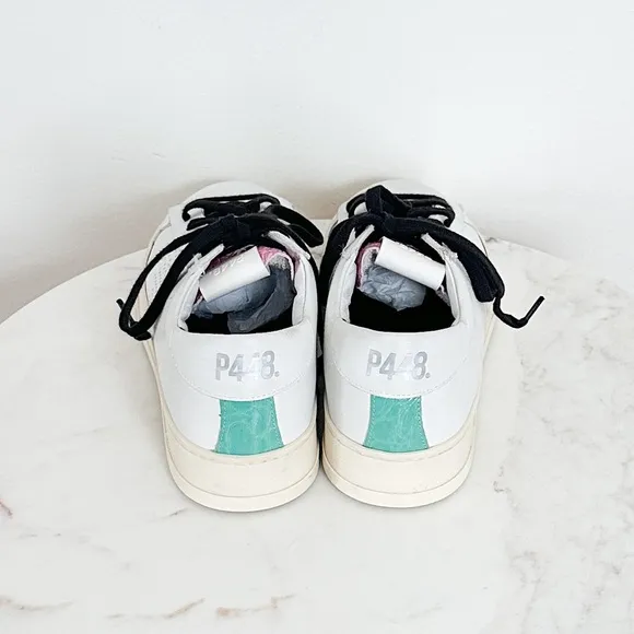 NEW P448 F22 Jack Low Top Sneaker In Crocco Size 40 EU 9.5-10 US