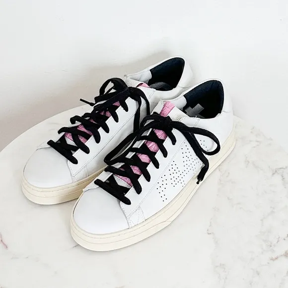 NEW P448 F22 Jack Low Top Sneaker In Crocco Size 40 EU 9.5-10 US