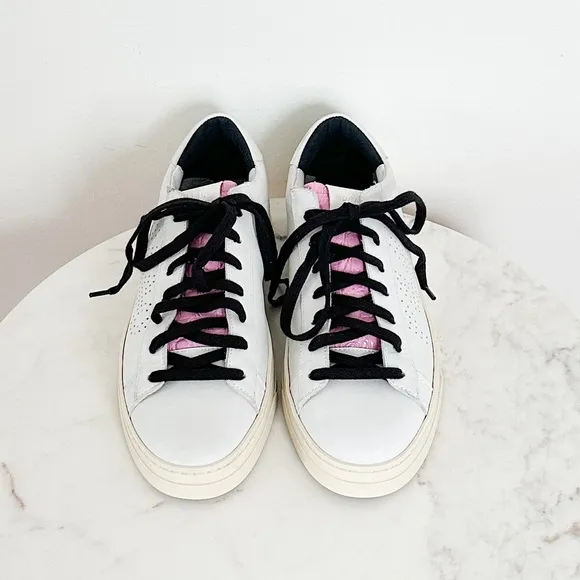 NEW P448 F22 Jack Low Top Sneaker In Crocco Size 40 EU 9.5-10 US