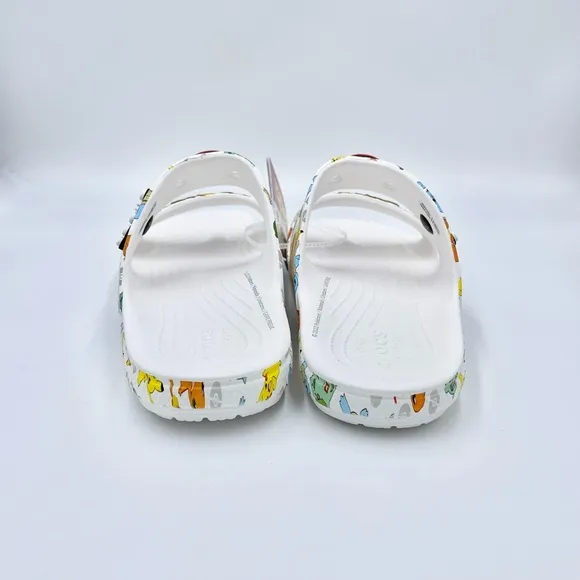 NEW Pokemon X Crocs Classic Sandals Slip On Slide Men’s 10, Women’s 12