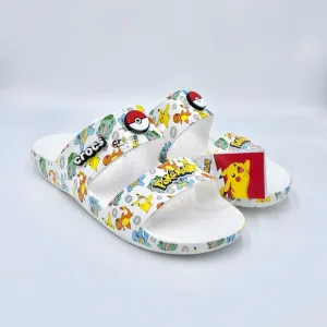 NEW Pokemon X Crocs Classic Sandals Slip On Slide Men’s 10, Women’s 12