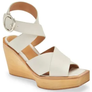 NEW RAG &amp; BONE LEATHER WEDGE SANDALS