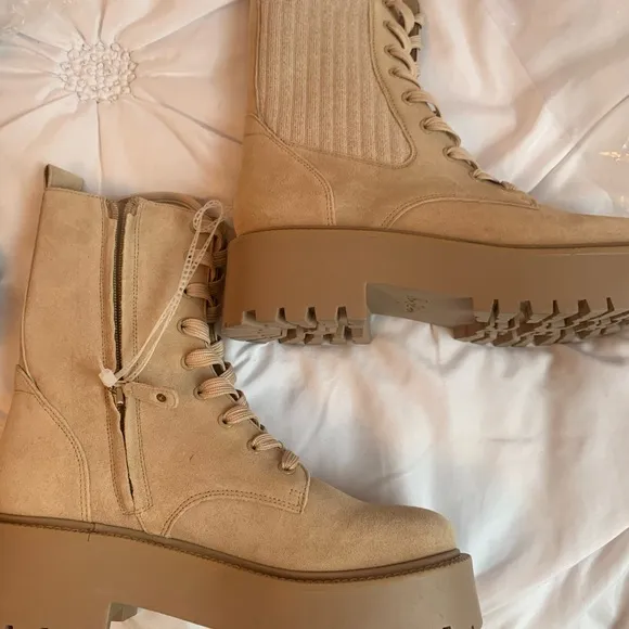 New Sam Edelman Combat Boots