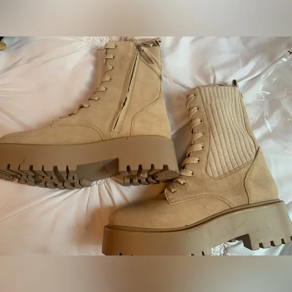 New Sam Edelman Combat Boots