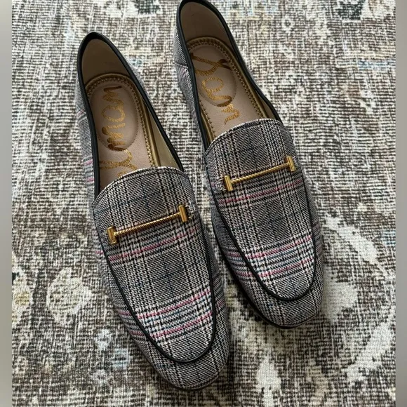 NEW Sam Edelman Loraine Plaid Loafers