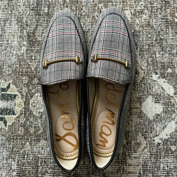 NEW Sam Edelman Loraine Plaid Loafers