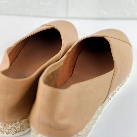 NEW Saydo Created Aerosoles, Pink Genuine Leather Soft Comfortable Flats 6.5-7