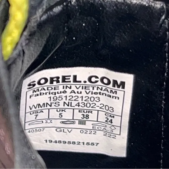 NEW Sorel Brex Women’s Chelsea Waterproof Chelsea Boot Cinder Black size 7