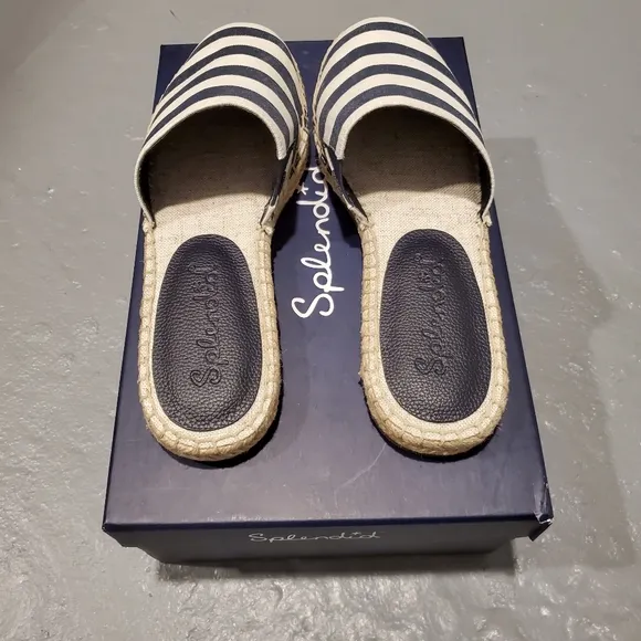 NEW Splendid Alexander Canvas Mules Shoes Size 6.5