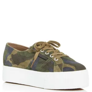 NEW SUPERGA Suecamow Platform Low-Top Sneakers size 10
