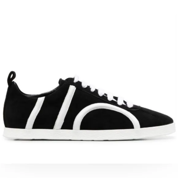 NEW TOTEME SUEDE LOW TOP SNEAKERS 40