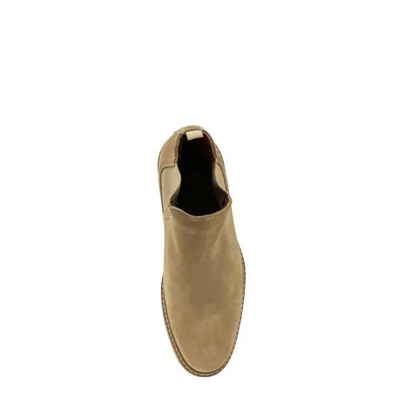 NEW TRIPLES chelsea casual boots enzo in beige